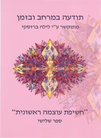 כריכת הספר חשיפת עוצמה ראשונית